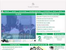 Tablet Screenshot of langbinhminh.com